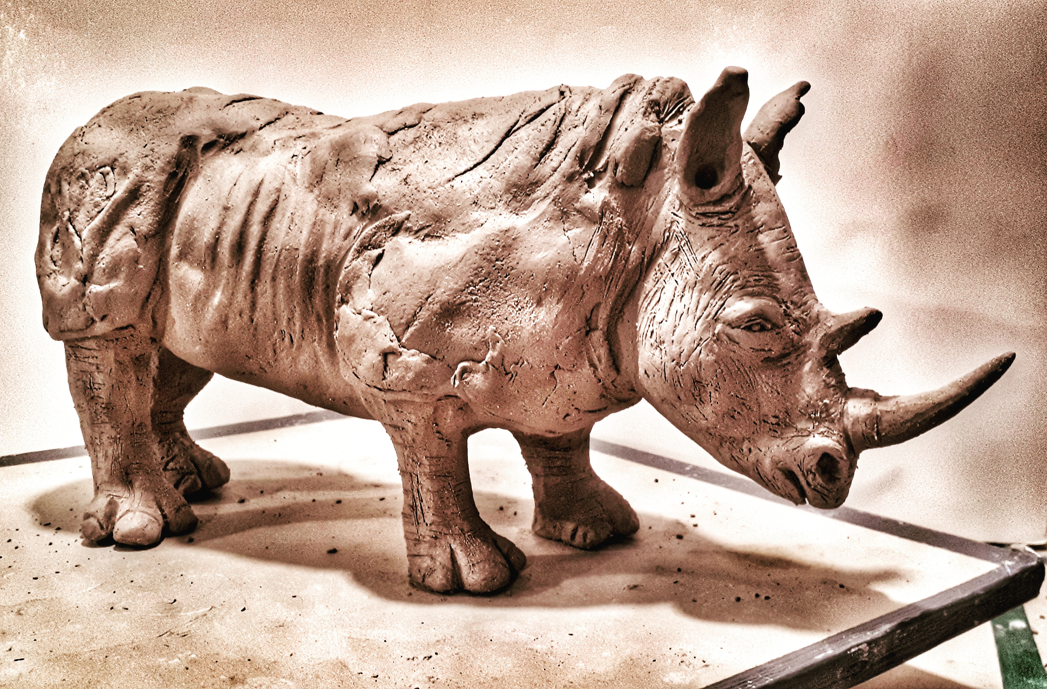 01_The beginning of the end_raku clay_14 x 7 x 4