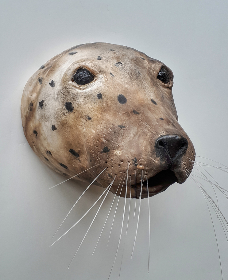 Coming up for Air_Raku Clay_11x7x7