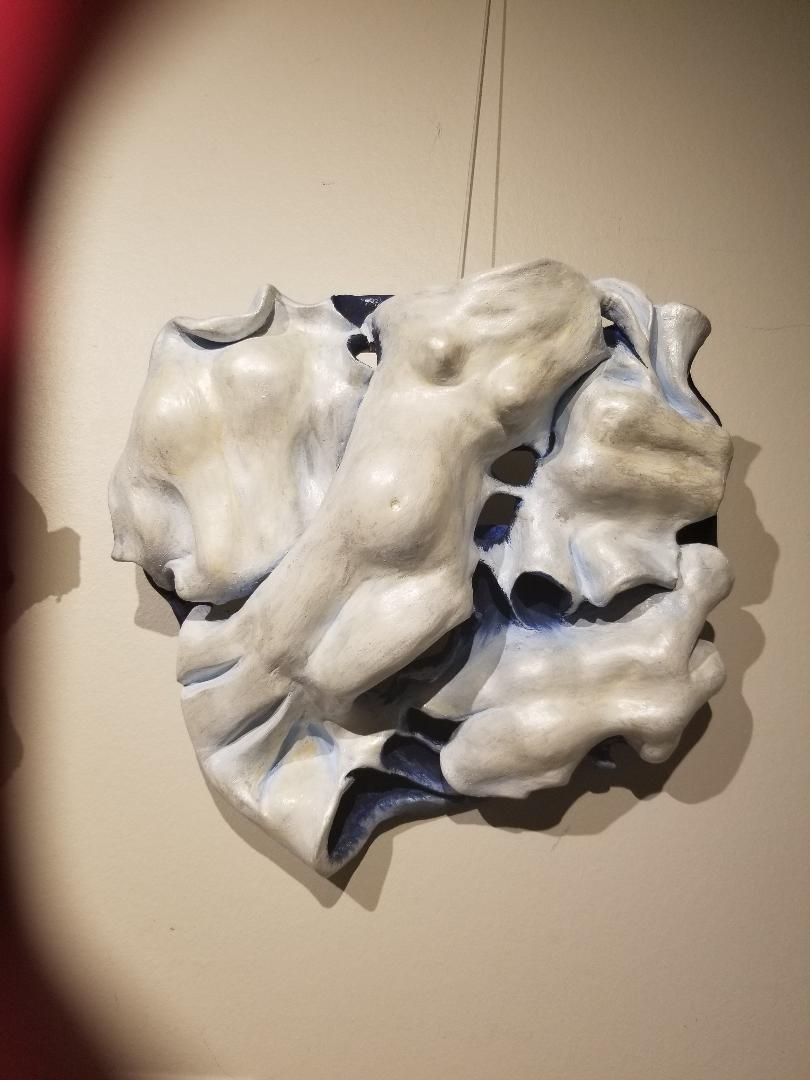 Genesis_2019_Paper clay_Oil patina_16X16X5 in_